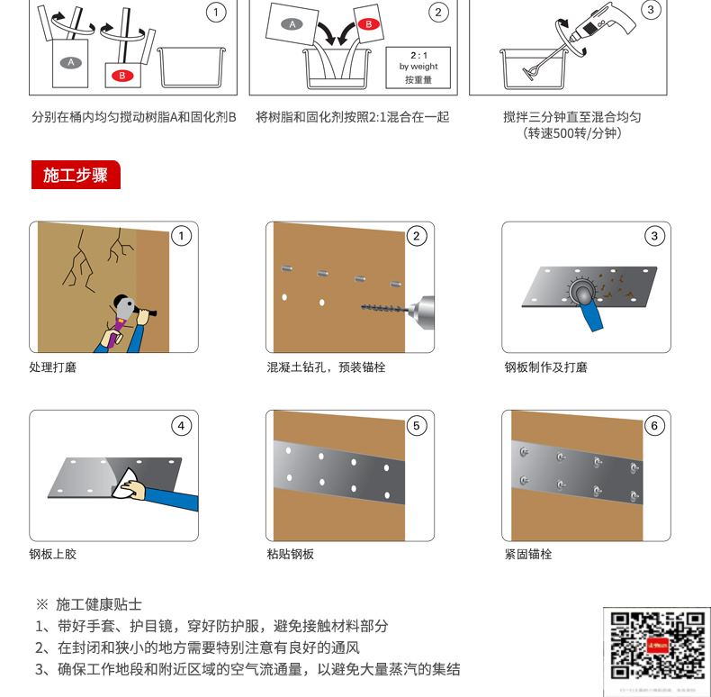 包钢濉溪粘钢加固施工过程